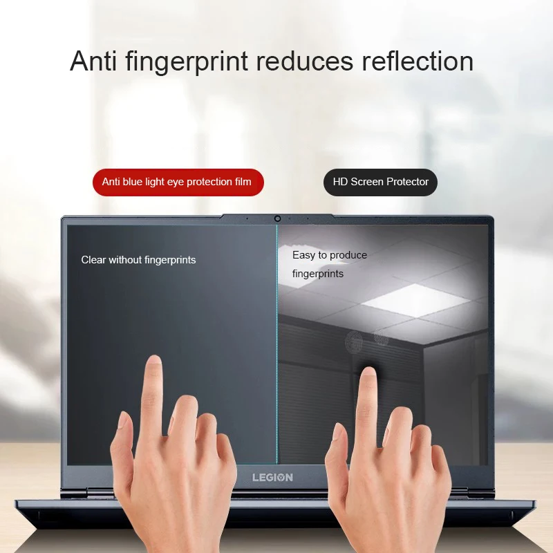 Pellicola Protettiva Anti Luce Blu per Laptop, Pellicola per Schermo ad Alta Definizione 14.6/15.6 Pollici Adatta per Lenovo, Dell, Asus, HP - immagine 3