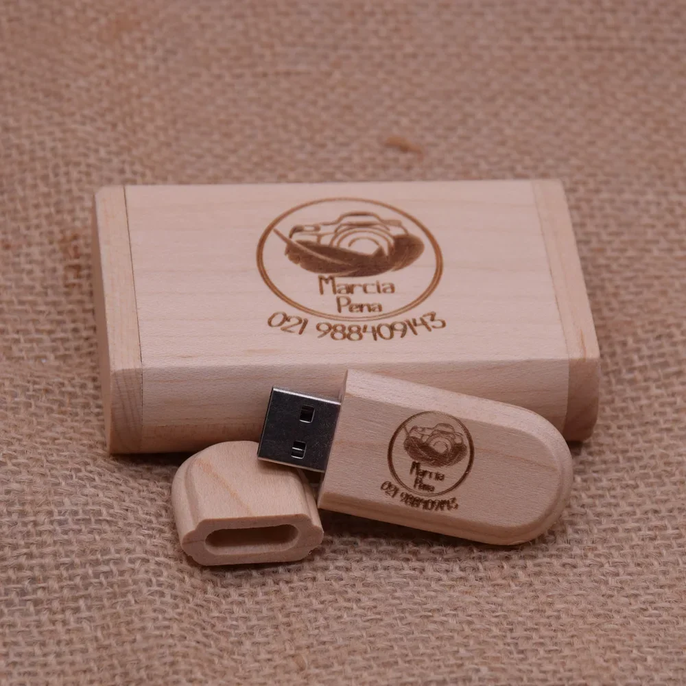 Usb Flash Drive Flash Drive 10pcs/lot USB 2.0 Wooden Usb 64gb USB Flash Drive Pendrive 4GB 8GB 16GB 32GB 64GB Memory Stick Gift