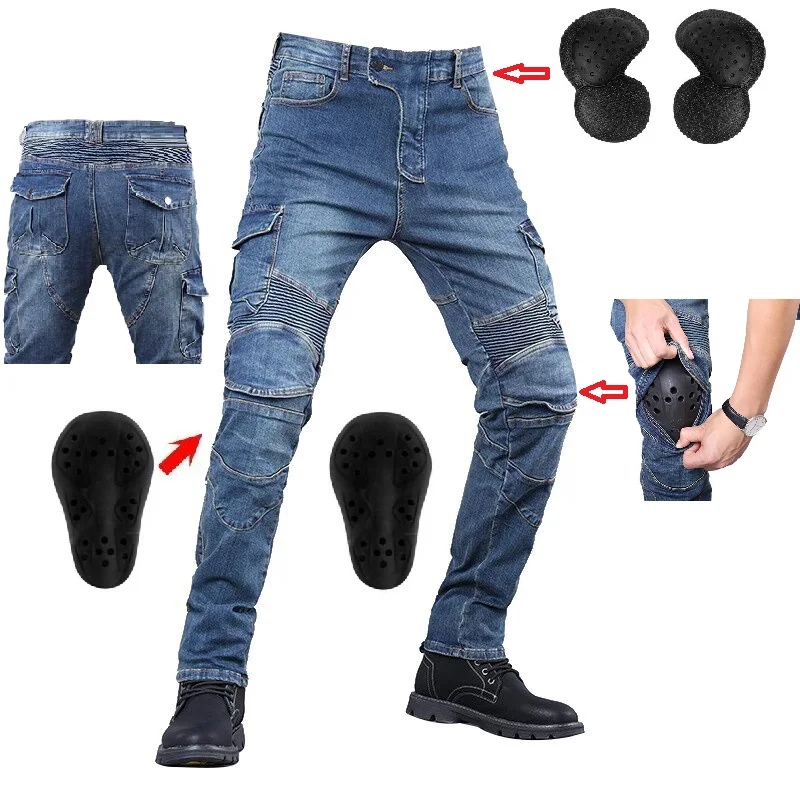 Motorcycle Pants Men Moto Jeans Protective Gear Riding Touring Motorbike  Trousers Motocross Pants Pantalon Moto Pants - AliExpress