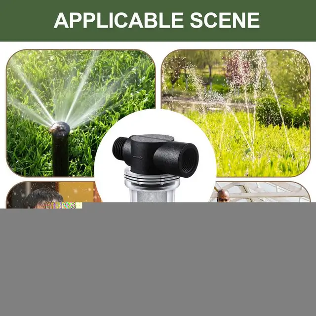 믿을 수 있는 여과 성능을 위한 필수 필터: 인라인 필터 채반 메쉬 스크린 파이프 분무기