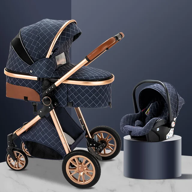 3 In 1 Baby Stroller Royal Luxury 