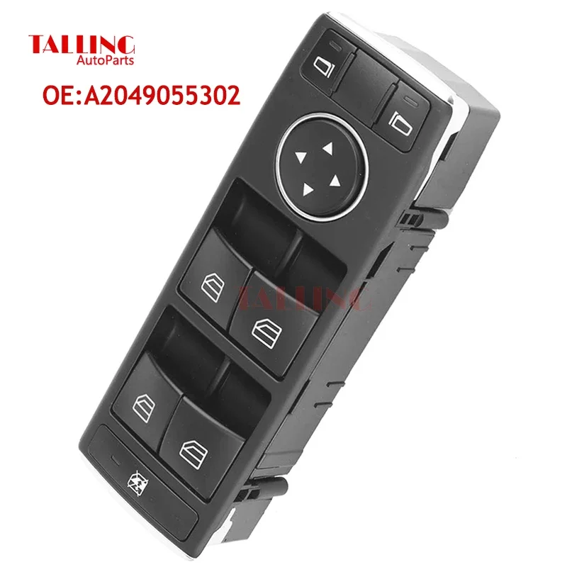 

A2049055302 переключатель передней левой двери окна для Mercedes Benz W204 W212 C250 C300 C350 E350 203 190 202 245 Glk Новый 2049055302