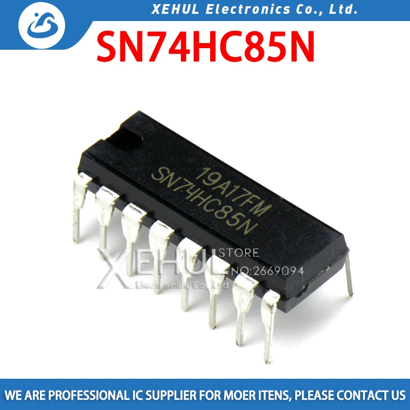 

10PCS HD74HC85P HD74HC85 74HC85AP SN74HC85N 74HC85N 74HC85 DIP16