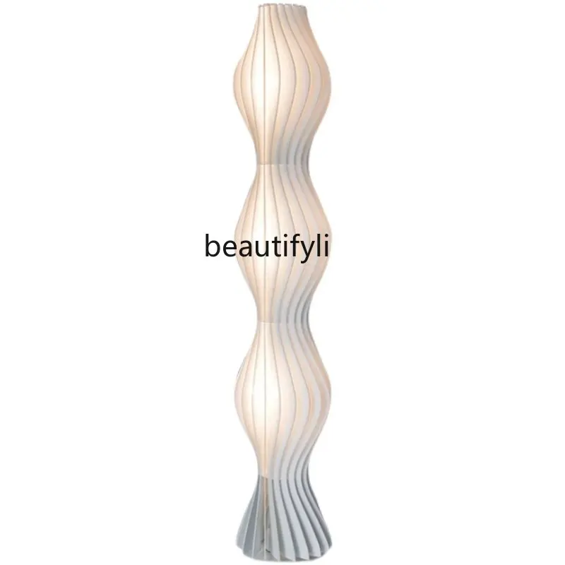 

Designer Light and Shadow Art Floor Lamp Minimalist Acrylic Living Room Bedroom Showroom Exhibition Hall Decoration Floor Lamp