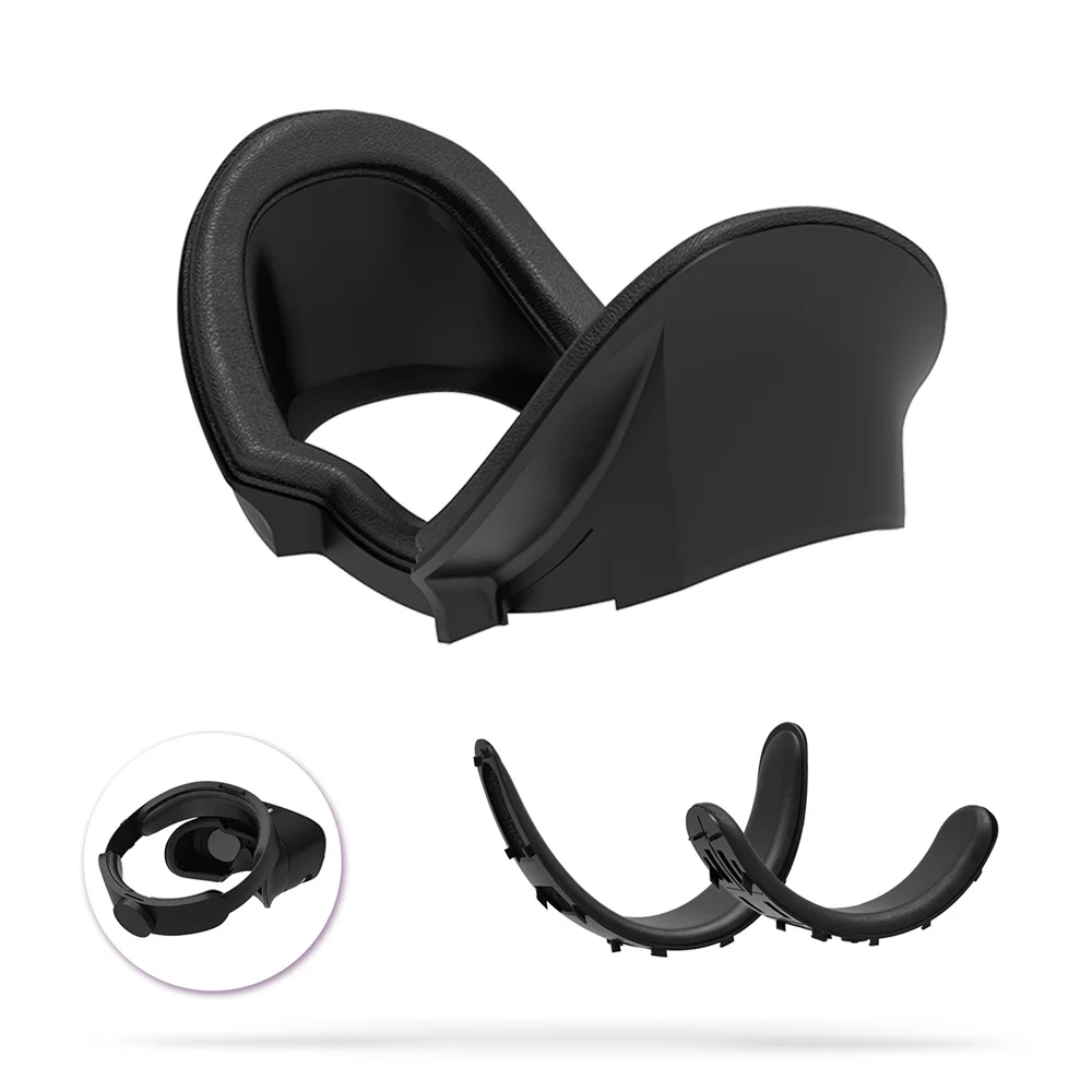 

AMVR PU Leather Eye Mask Face Cover for Oculus Rift S Soft Facial Interface VR Mask Accessories