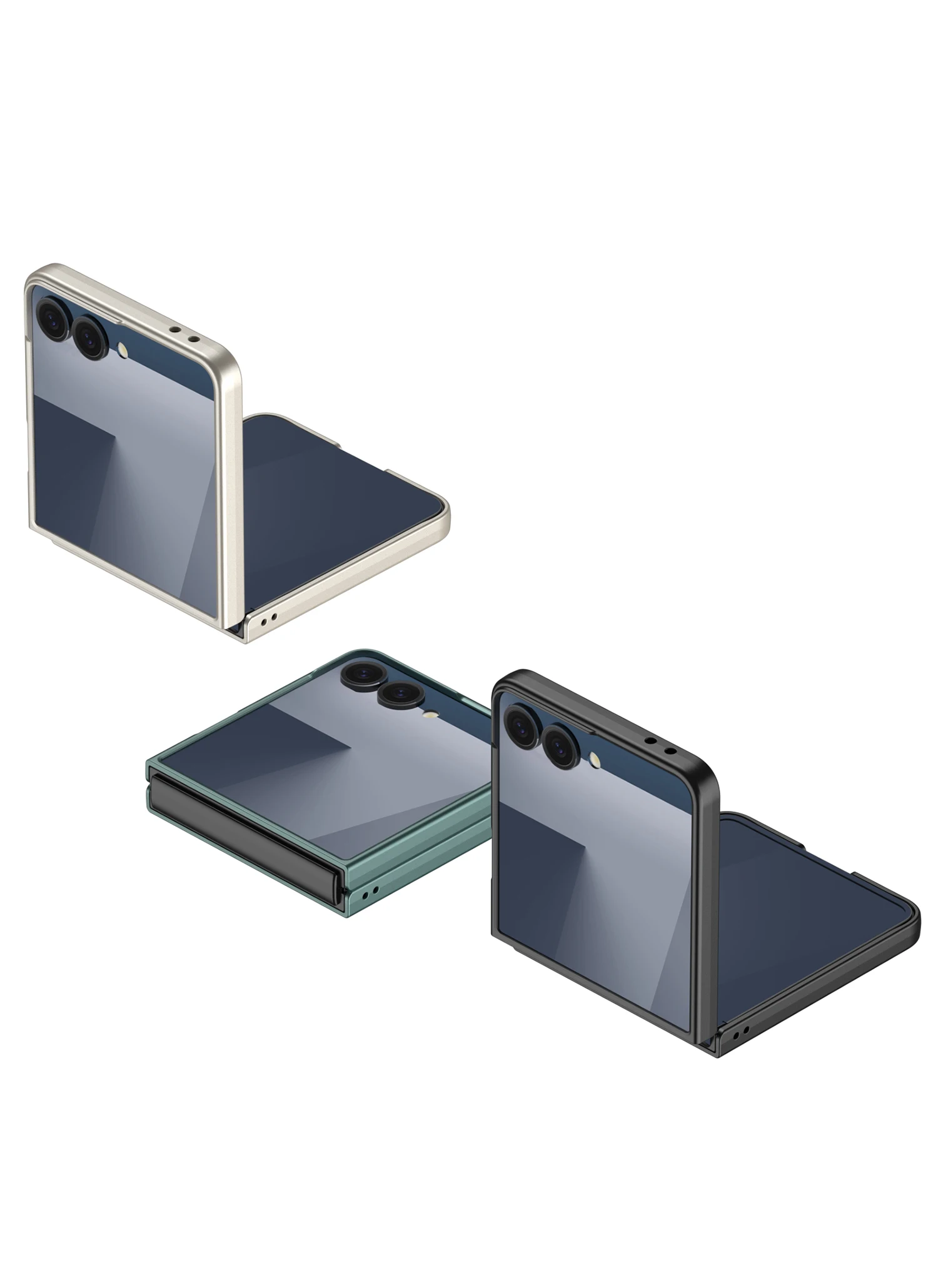 Ultra-thin Plastic Hard Case for Samsung Galaxy Z Flip 7 Shockproof Protective M