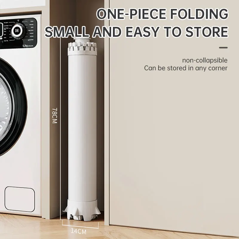 Octopus Drying Rack Balcony Household Folding Floor Pole Indoor Portable Clothes Hanging Rack Quilt Drying Floor Rack 3