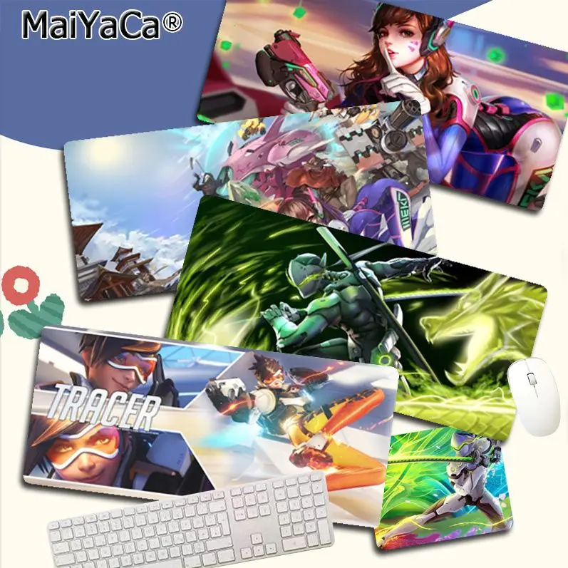 

Overwatch New Silicone Large/small Pad To Mouse Pad Game Size For Game Keyboard Pad For Gamer