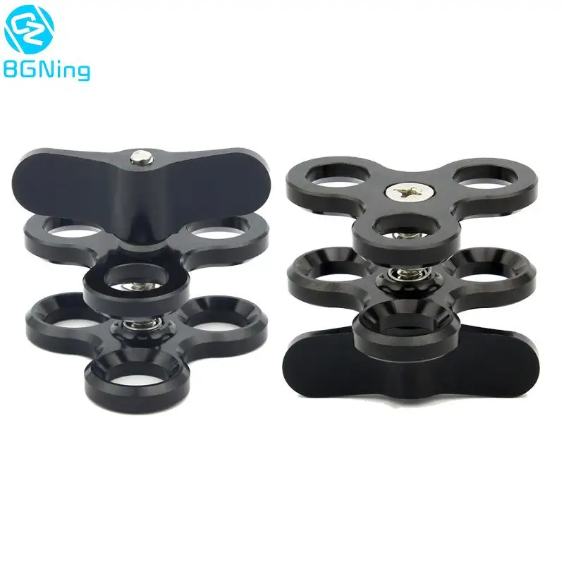 Abrazadera Triple Con Clip De Mariposa De Bola | Cuotas Sin Interés