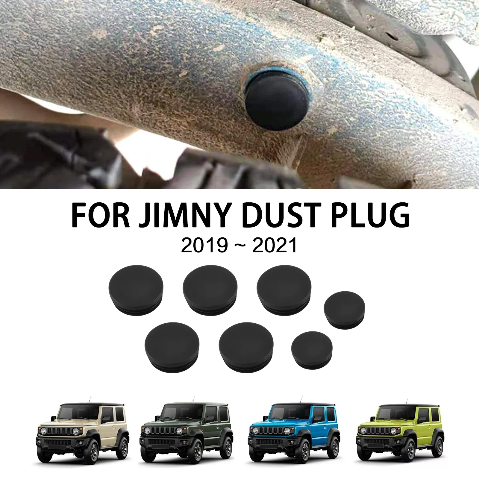 

7 шт., водонепроницаемые крышки шасси для Suzuki Jimny 2019 ~ 2021