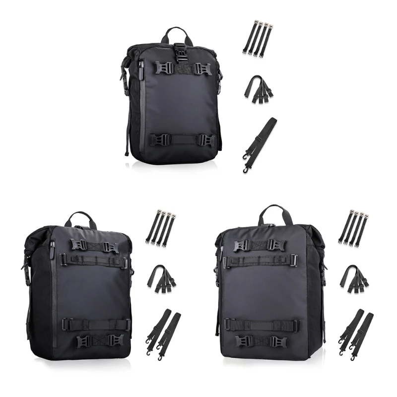

Waterproof Motorcycle Tail Bag Luggage Backpack Rear Bag High Capacity T3EF