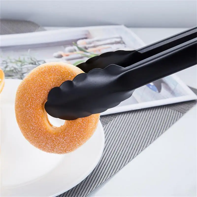 Food Tongs Iron Material Retarding Heat Easy To Clean