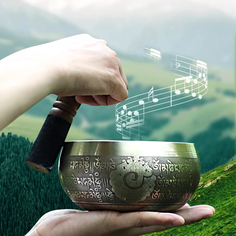 Frequency Healing Devices Sound Bath Bowl Set Automatic Singing