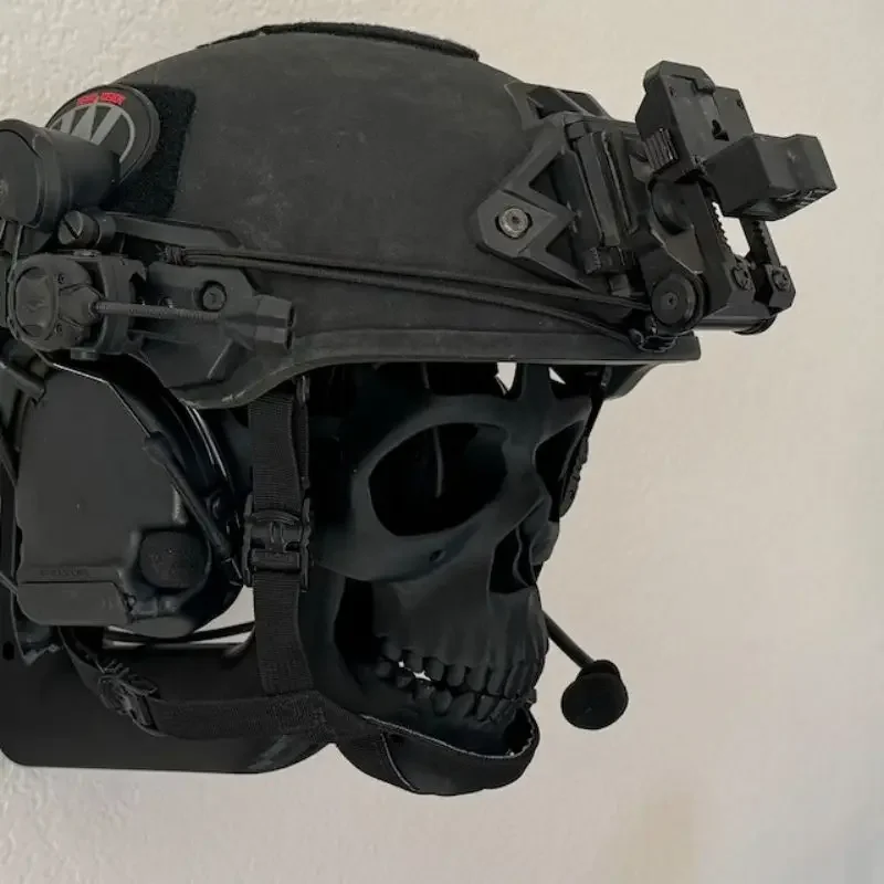 3D 해골 헬멧 디스플레이 패키지, 분리형 3D 해골 헬멧 장식 벽걸이 공포 오토바이 헬멧 헤드 해골