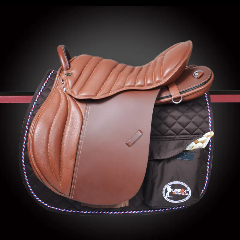 Equestrian Endurance Saddle Mat Sweat Drawer Thickened Small Checkered Cotton Riding Sweat Mat