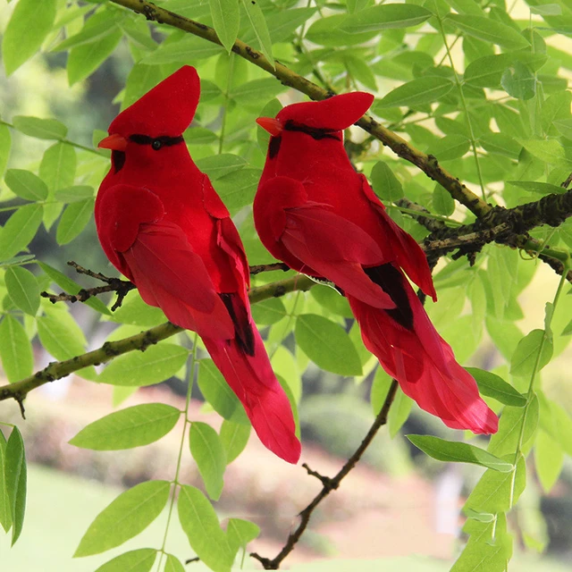 Statue d'oiseaux de jardin  4 pièces, modèle d'oiseau de jardin de maison,  décoration artistique, fournitures de jardin - AliExpress