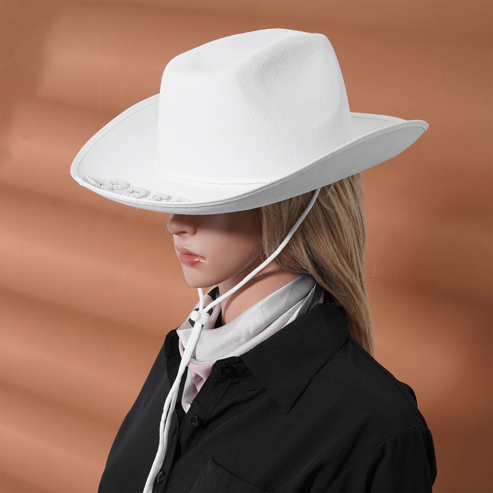 Sombrero de Cowboy del oeste con letras de la novia, sombreros de vaquera de brillantes, gorra vaquera, traje accesorios para sesión de fotos de boda _ - AliExpress Mobile