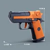 Hot Mini Desert Eagle Mechanical Continuous Firing Water Gun Small Pistol Summer Outdoor Beach Poor Toy Shoot Water Gun for Kids 5