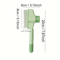 Cat Dog Hair Remover Brush Dog Hair Grooming Pet Accessories Comb for Long Hair Dog Remove Hair Cleaning Bath Brush Dog Supplies 4