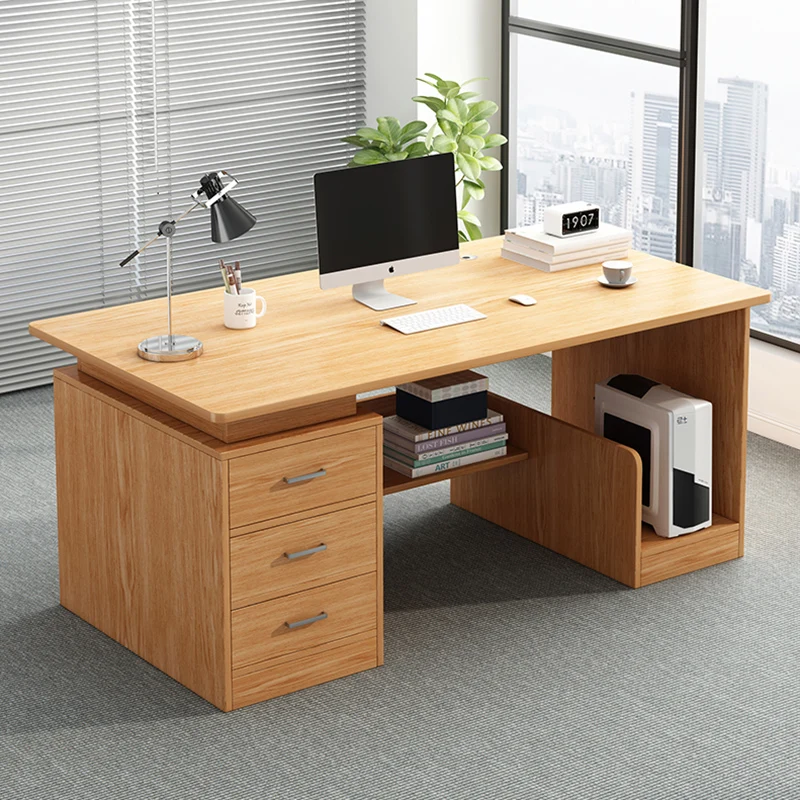 Drawer Gaming Computer Desks Chair Household Executive Standing Computer Desks Study Storage Escritorios Home Office Furniture