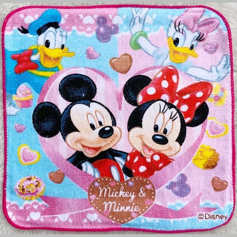 Square Towel Disney Cartoon Towel 20x20cm