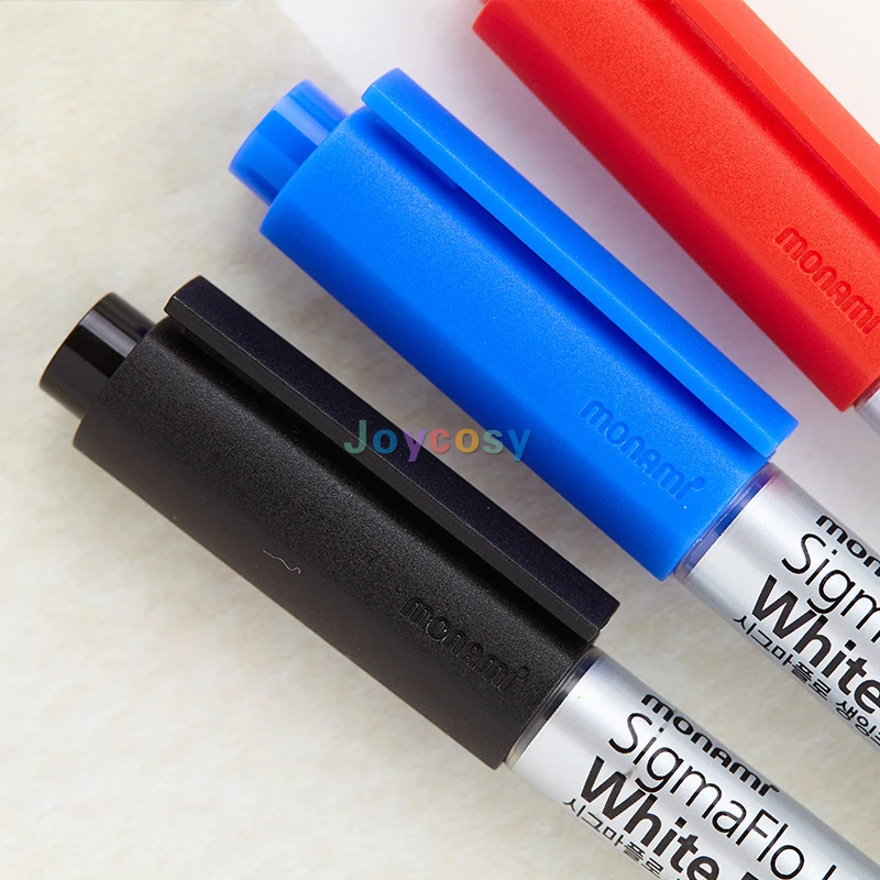 Monami SigmaFlo 액체 222 화이트 보드 마커, F 1.3mm, 화이트 보드에 쓰기, 건식 지우기 마커, 학교 사무실 가정용