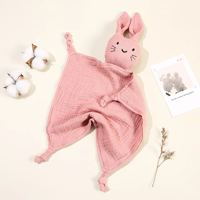 couette bebe en mousseline de coton pour bébé, couverture douce – Image 5