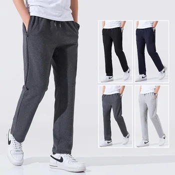 2025 New Men Casual Fashion Sports Pants Gym Sport Trousers Male Jogger SweatpantsRunning Workout Jogging Long Trousers