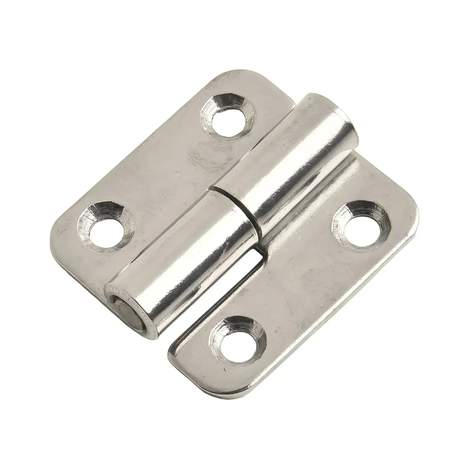 1PCS 37*33mm 304 Stainless Steel Lift-up Flag Hinge Removable Furniture Movable Hinge For Door Cabinet Closet Bathroom