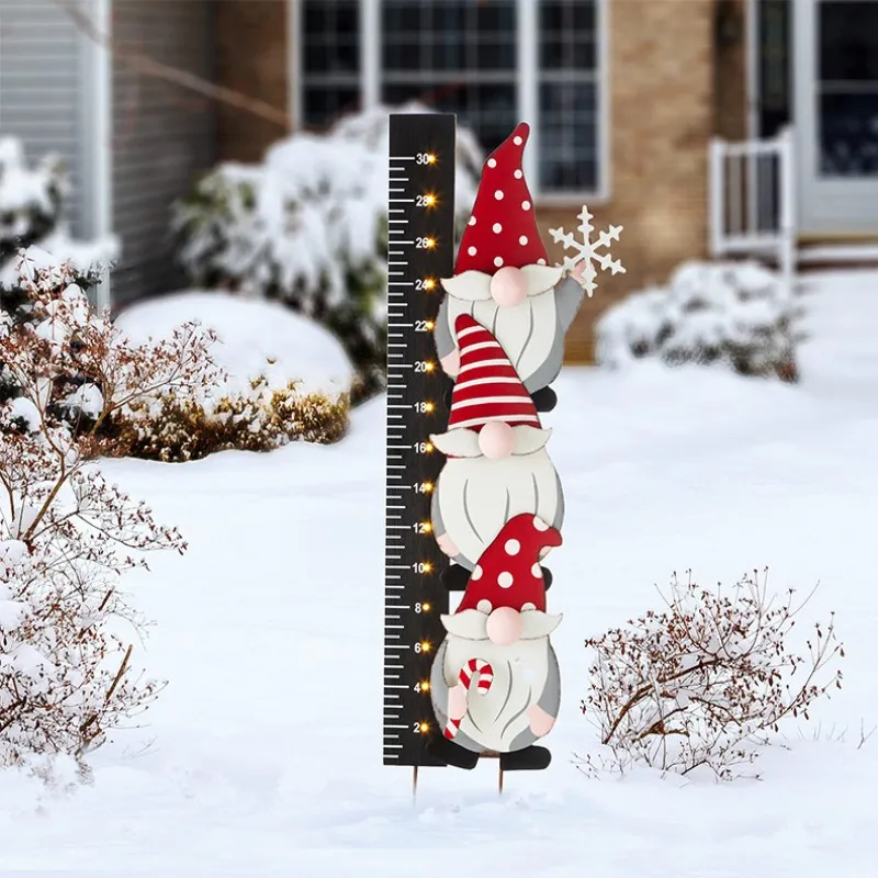 

Рождественское украшение, креативное милое карликовое Рождественское украшение, многофункциональное домашнее украшение для сада, двора, открыток для снега