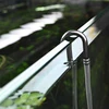 Aquarium CO2 Regulator Diffuser Atomizer Air Pump Stainless Steel U-shaped Tube Curved Connector 5