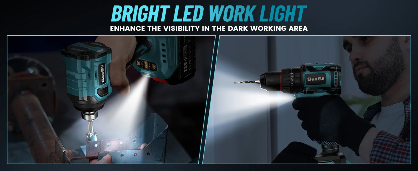 build-in led light