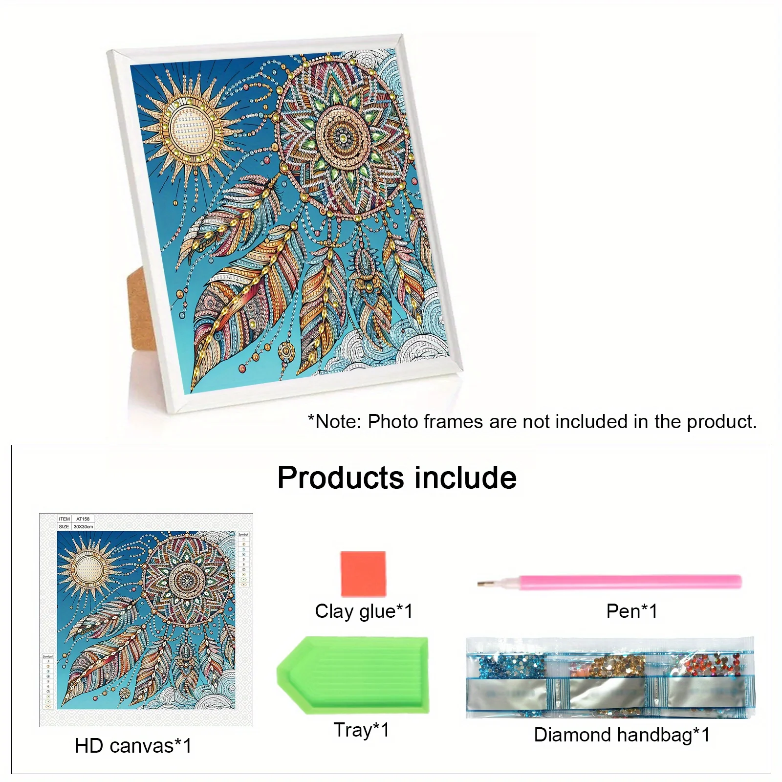 DIY Dreamcatcher Net 5D Special Shape Diamond Art Kits for Beginners Diamond Art Painting Kits for Home Wall Decoration Gift