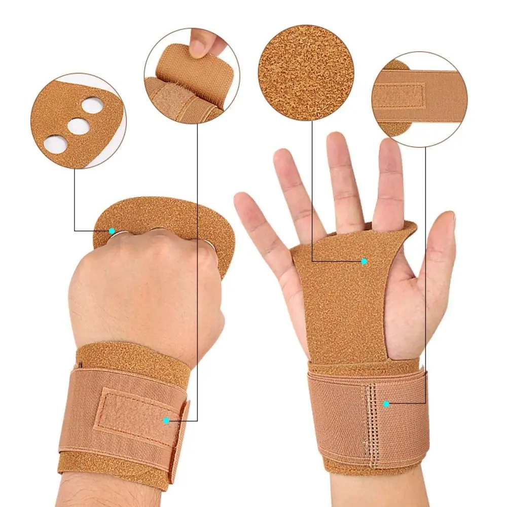 Gymnastics Hand Grip & Wrist Support Set – Enhanced Palm Protection with Sports Safety Wristbands