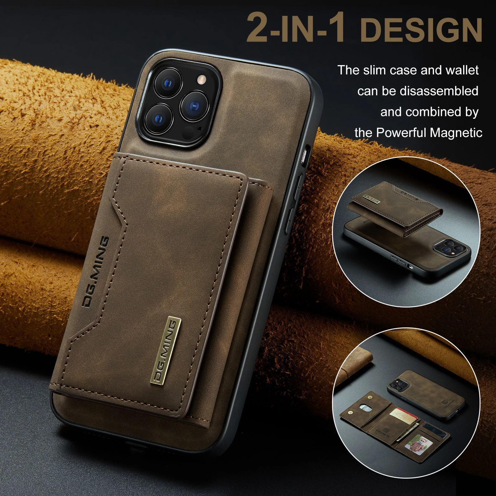 Wallet Case for iphone14 13 12 Pro Max Mini Card Holder Phone Case