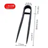 Agricultural Tools Two-Tooth Hoe Planting Vegetables Household Manganese Steel Digging Loose Soil Turning Ground Hoe Rake 2