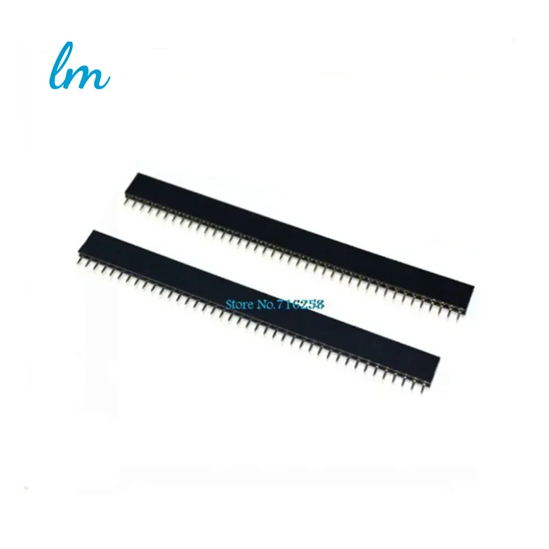 

10 шт./партия, однорядные штырьковые Разъемы 2,54 мм