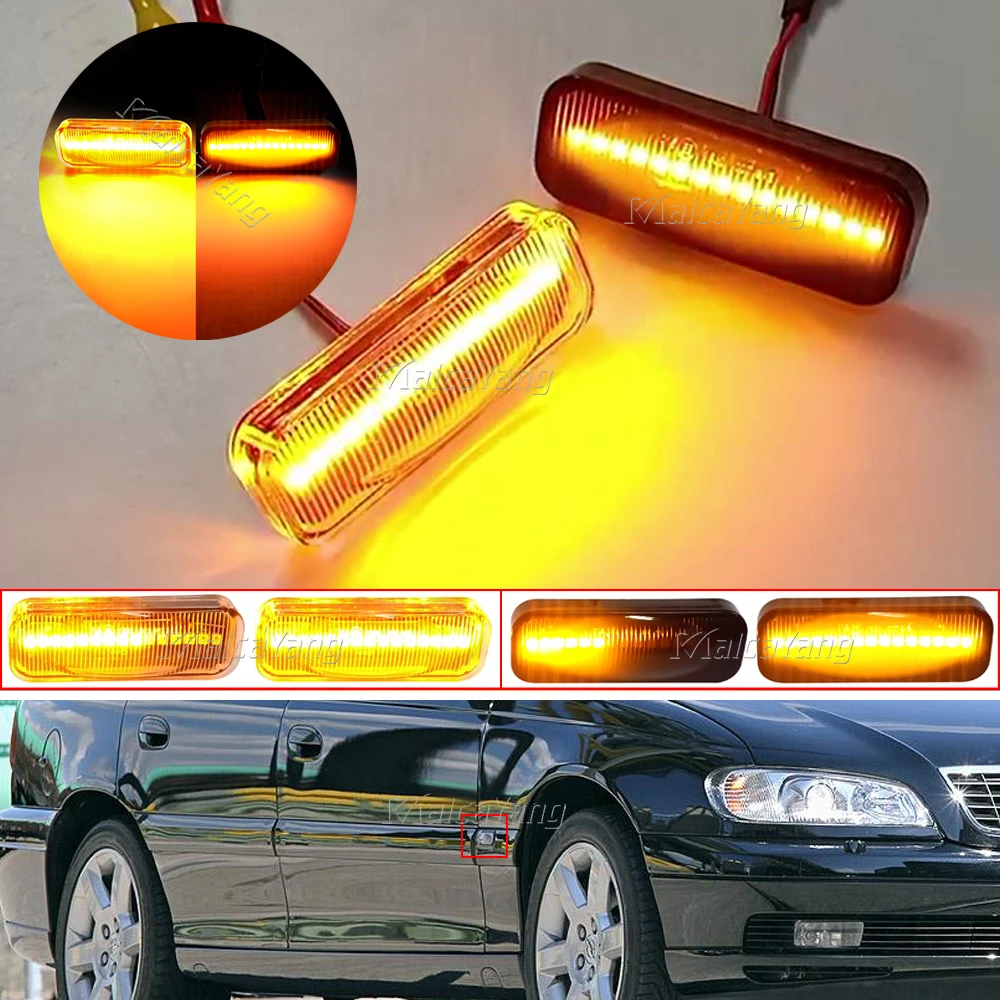 Per Opel Omega B Stufenheck Caravan 1994 1995-2003 Led Dynamic Fender Indicatore Di Direzione Indicatore Di Direzione Laterale Lampada Lampeggiante Se