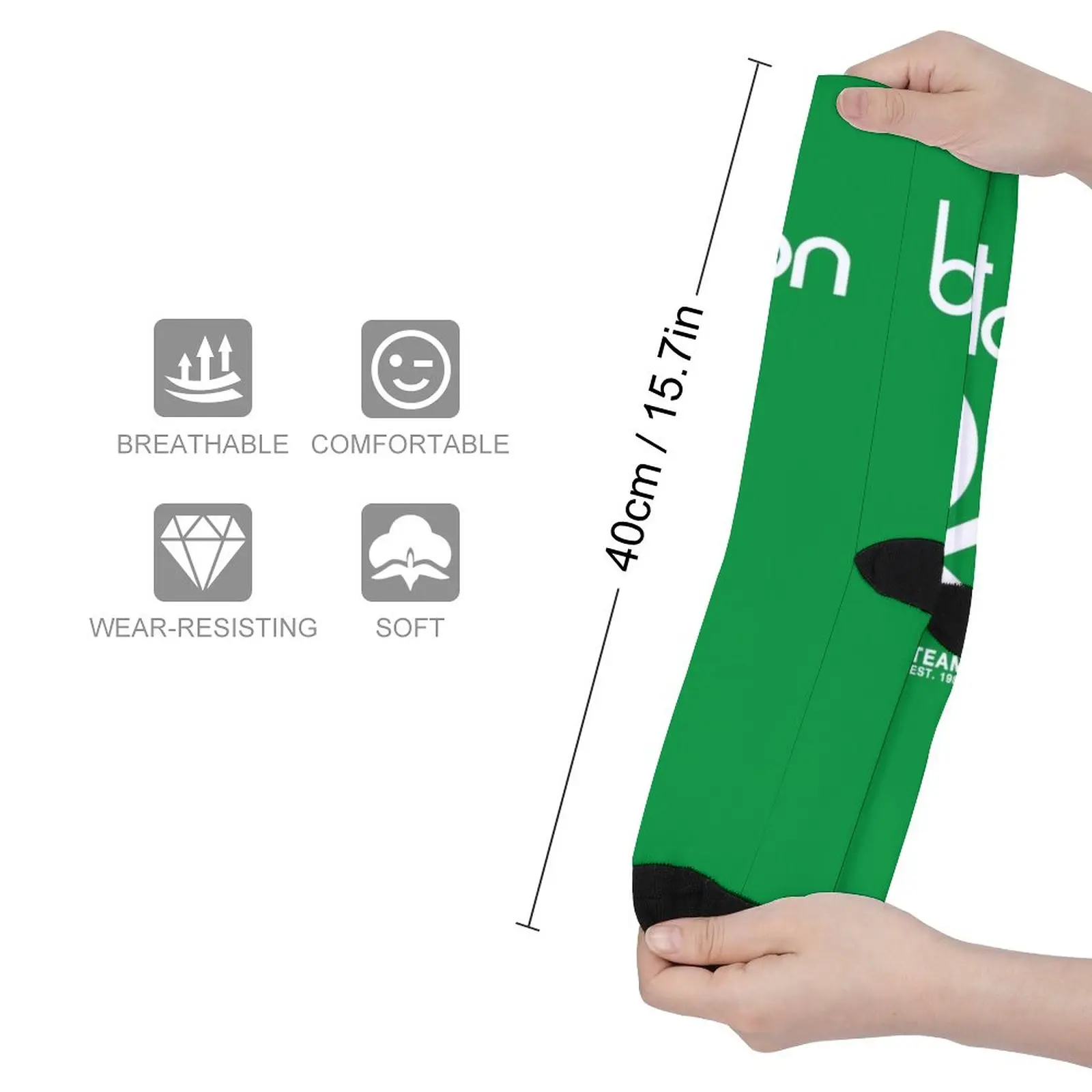 Benetton 포뮬러 팀 80 년대 컬렉션 양말, 면 양말, 남성 스포츠 양말, 여성 재미있는 양말