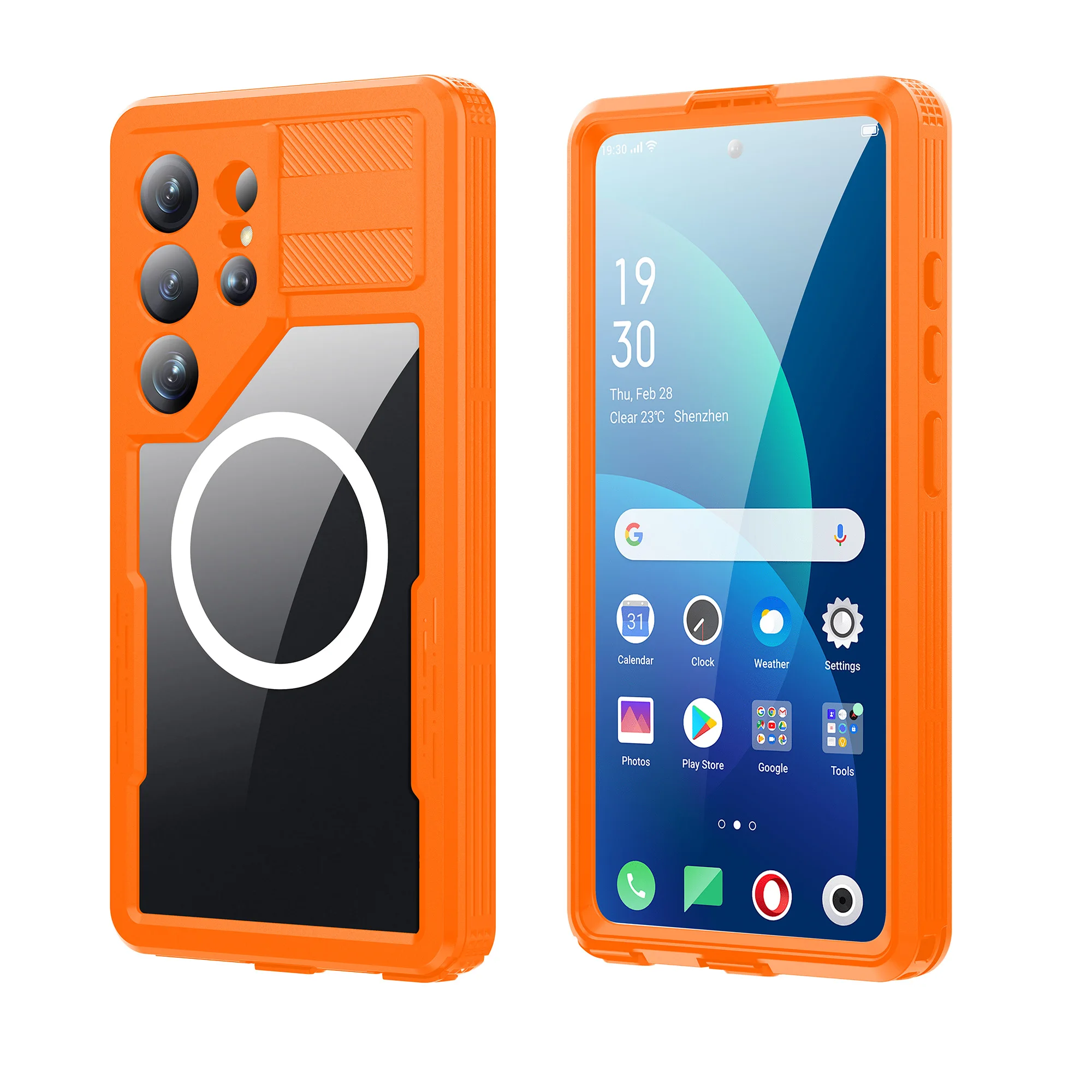 Shellbox Mars Waterproof & Bump-Resistant Phone Case - Full-Coverage Protective Cover