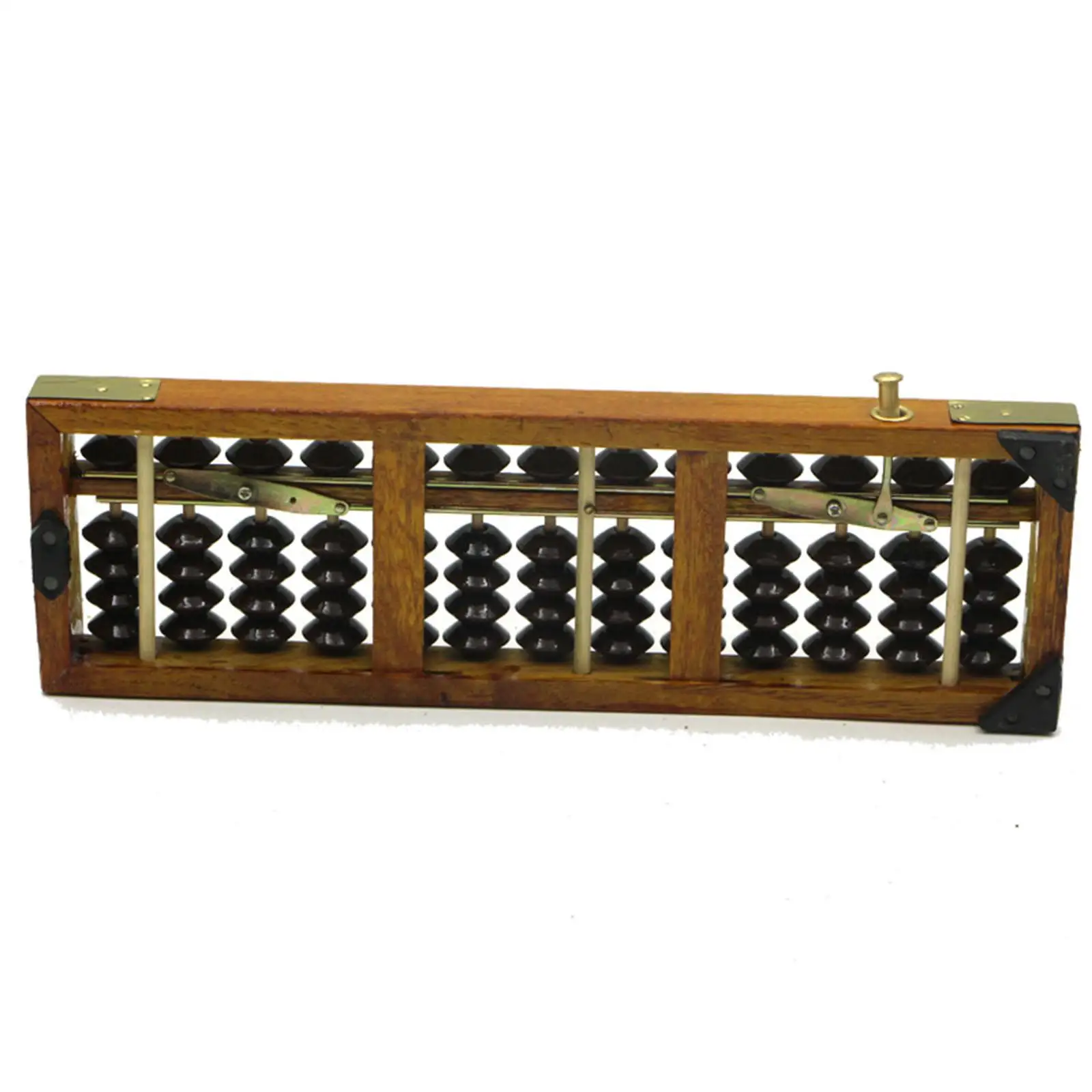 13 Digit Wooden Abacus Counting 5 Beads Abacus Math Learning for Children