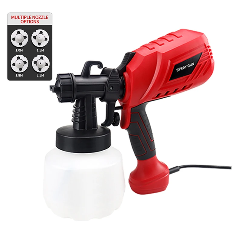 1 Set 3 Nozzles Easy-to-Use Electric Paint Sprayer For Furniture, Fence,  Car Bicycle And Hair Sprays Latex Paint - AliExpress