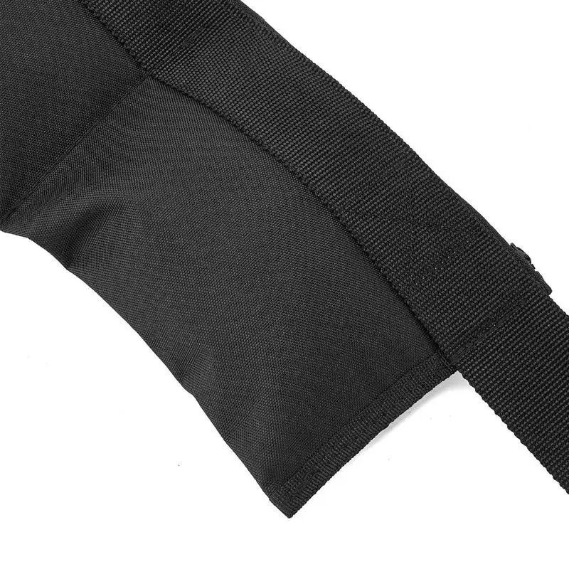 Cintura Per Pesi Tascabile Subacquea – 4 Tasche, Fibbia Sgancio Rapido, Tessuto Oxford Nero