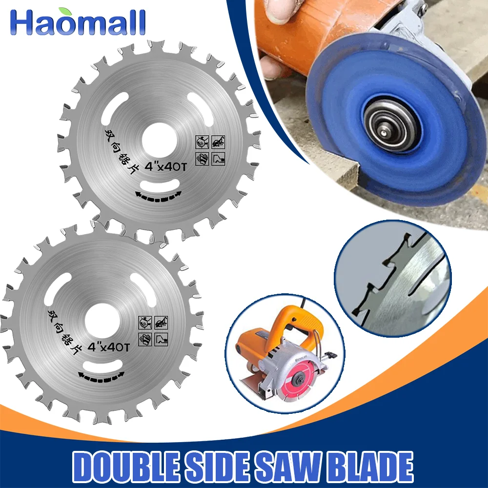 

Dual Head Saw Blade Durable Woodworking Cutting Machine BiDirectional Angle Grinder Saw Cutters