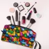 Lego Texture Makeup Bag Cosmetic Organizer Storage Dopp Kit Toiletry Cosmetic Bag for Women Beauty Travel Pencil Case 4