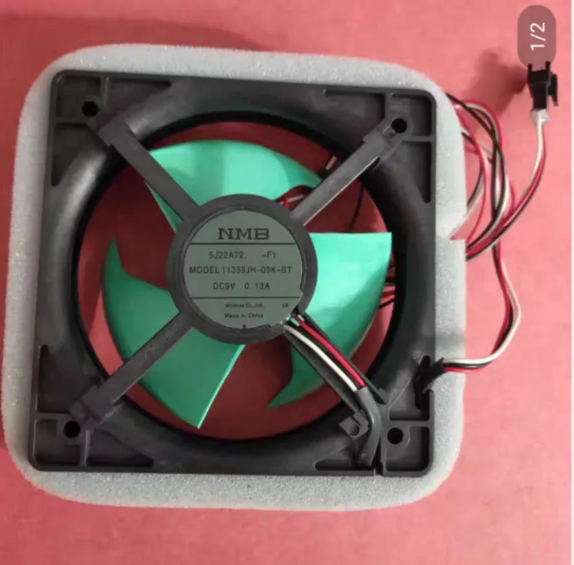 

Бесплатная доставка, новый оригинальный вентилятор холодильника NMB 11338JH-09K-BT DC9V 0,13 Rongsheng