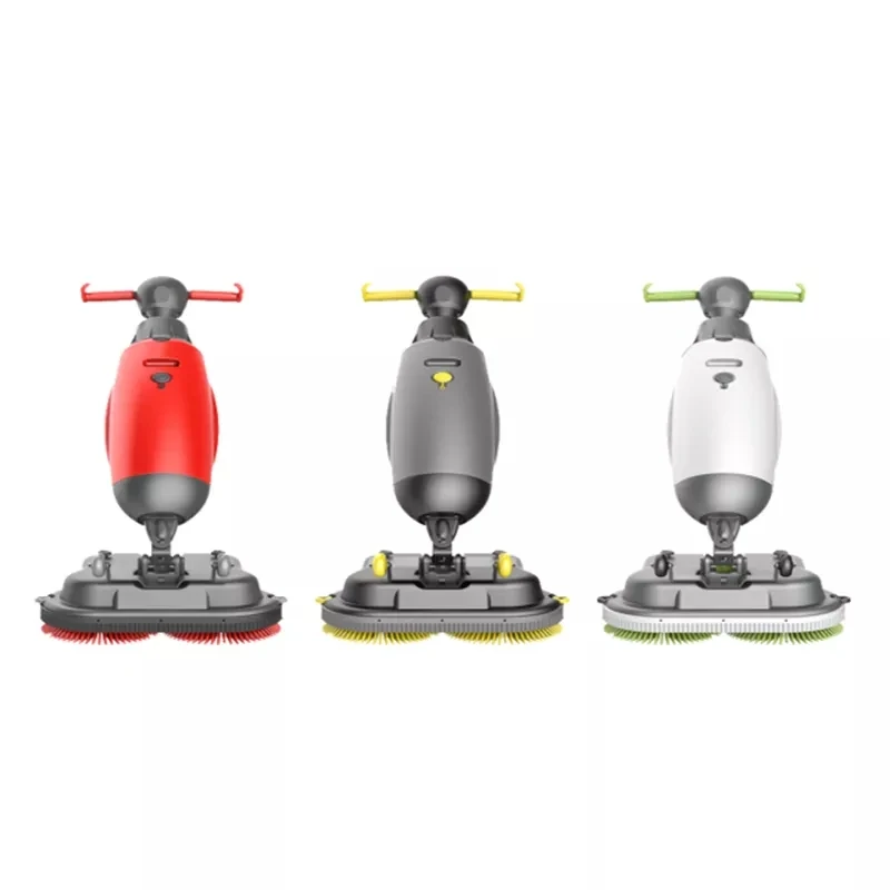 Battery Power Mini Floor Walk Behind Automatic Floor Scrubber Cleaning Machine