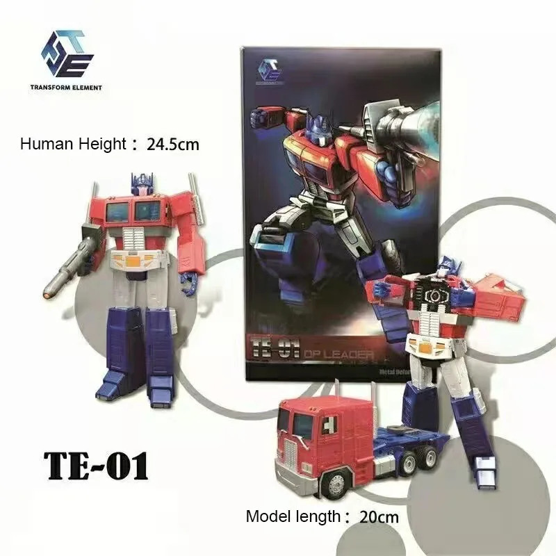 

Transformation Toy Masterpiece G1 TE-01 TE01 OP Commander Alloy Part KO MP-44 MP44 Anime Action Figure Deformation Birthday Gift