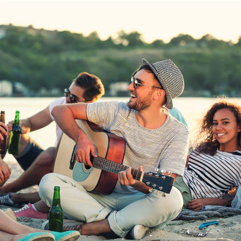 5pcs Beer Bottle Opener Keychain Wedding Favors Gifts Key Ring Durable Metal Opener Kitchen Tools Openers