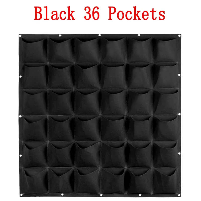 Black 36 Pockets